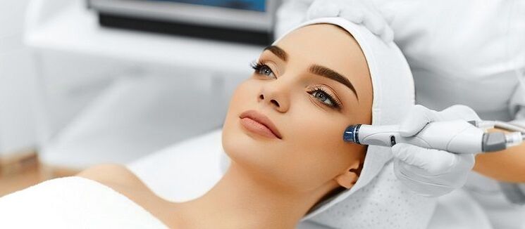 perform skin rejuvenation procedures on the skin